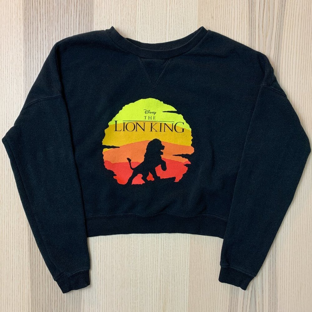 Disney Lion King Cropped Sweatshirt